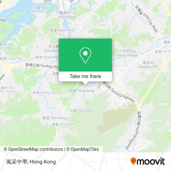 風采中學地圖