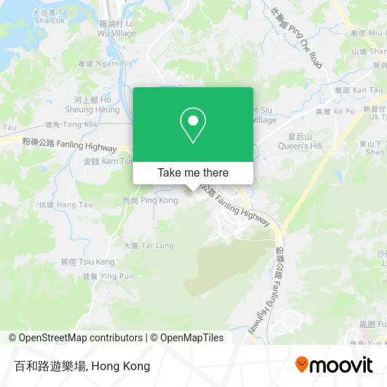 百和路遊樂場 map