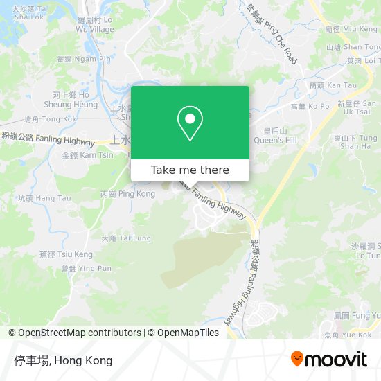 停車場 map