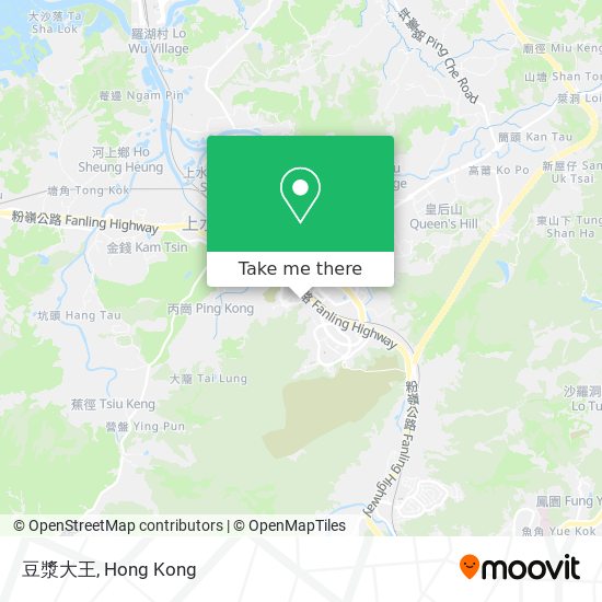 豆漿大王 map