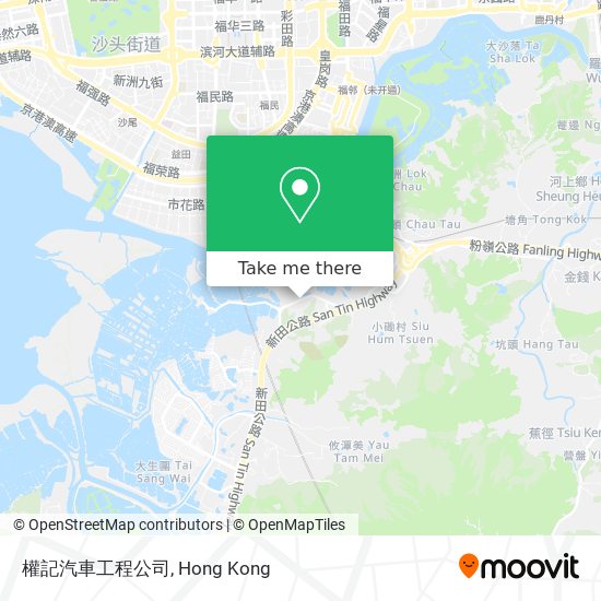 權記汽車工程公司 map