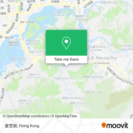 慶豐園地圖