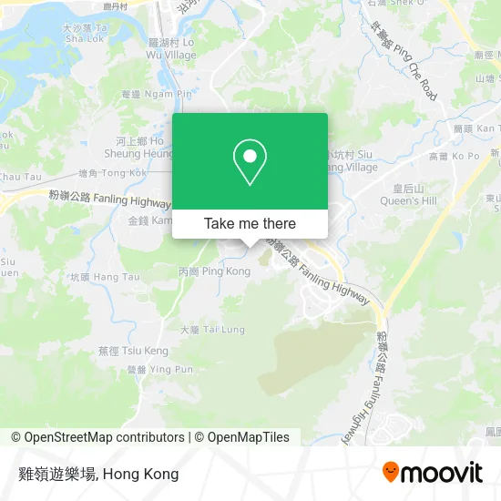 雞嶺遊樂場地圖