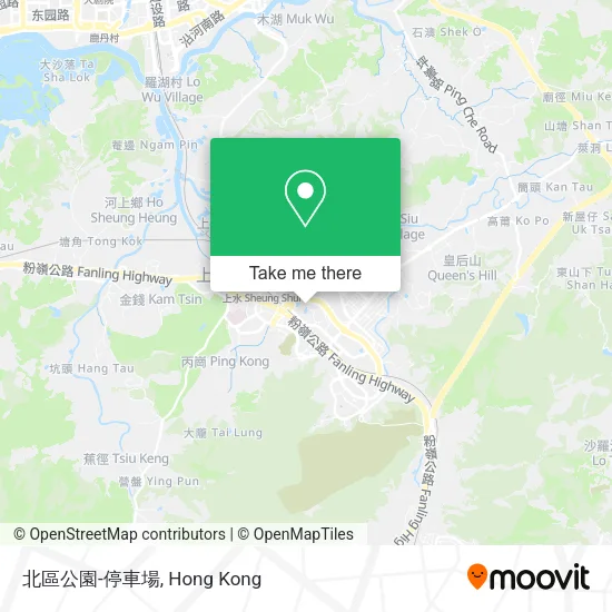 北區公園-停車場 map