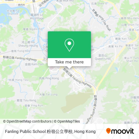 Fanling Public School 粉嶺公立學校地圖