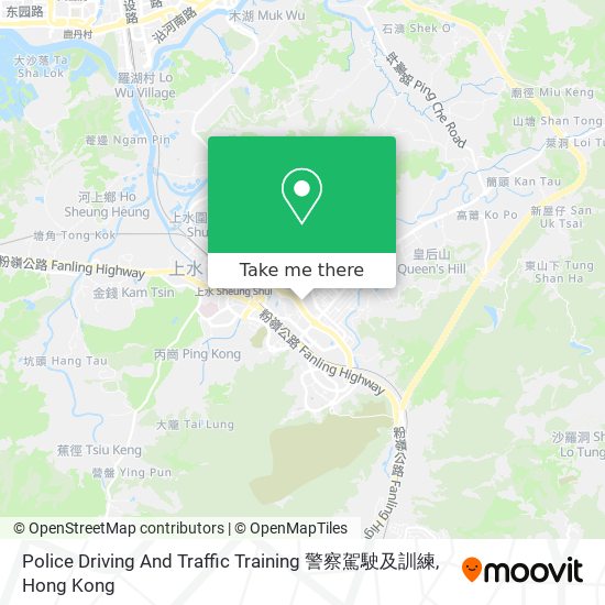 Police Driving And Traffic Training 警察駕駛及訓練 map