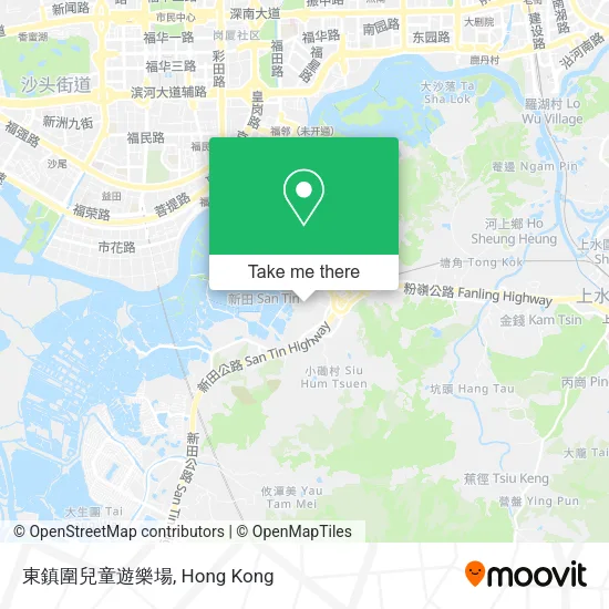 東鎮圍兒童遊樂場地圖