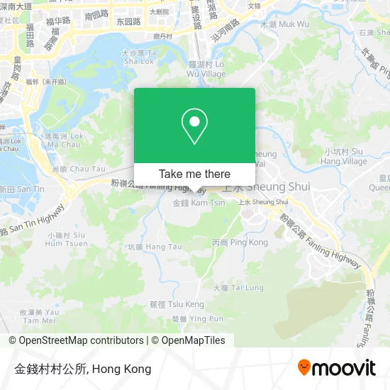 金錢村村公所 map