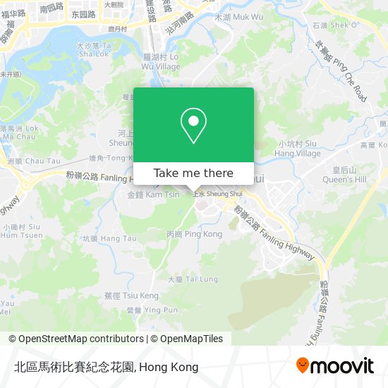 北區馬術比賽紀念花園 map