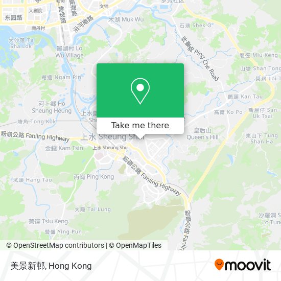 美景新邨 map