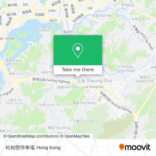 松柏塱停車場地圖