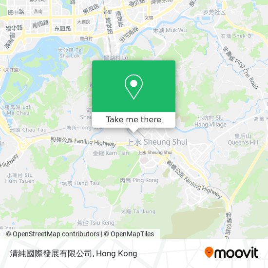 清純國際發展有限公司 map
