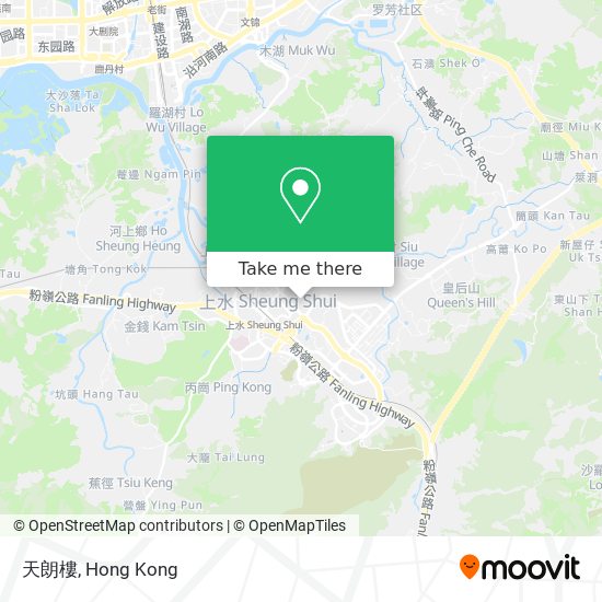 天朗樓 map
