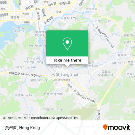 奕翠園 map