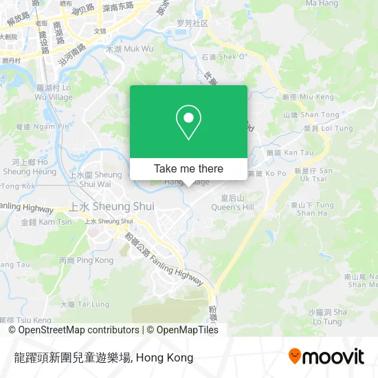龍躍頭新圍兒童遊樂場地圖