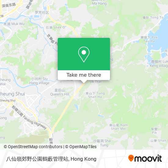 八仙嶺郊野公園鶴藪管理站 map