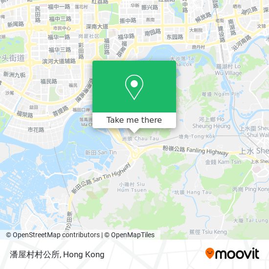 潘屋村村公所 map