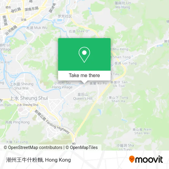 潮州王牛什粉麵 map
