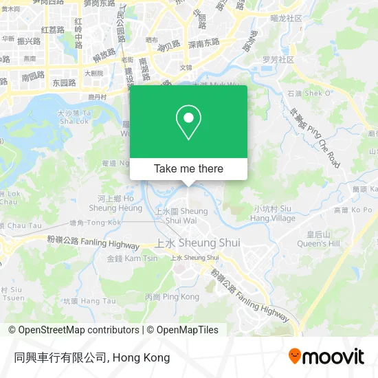 同興車行有限公司 map