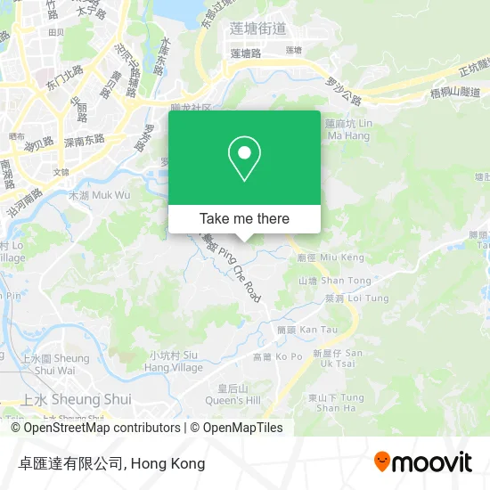 卓匯達有限公司 map