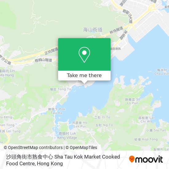 沙頭角街市熟食中心 Sha Tau Kok Market Cooked Food Centre map
