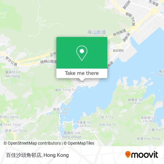 百佳沙頭角邨店地圖