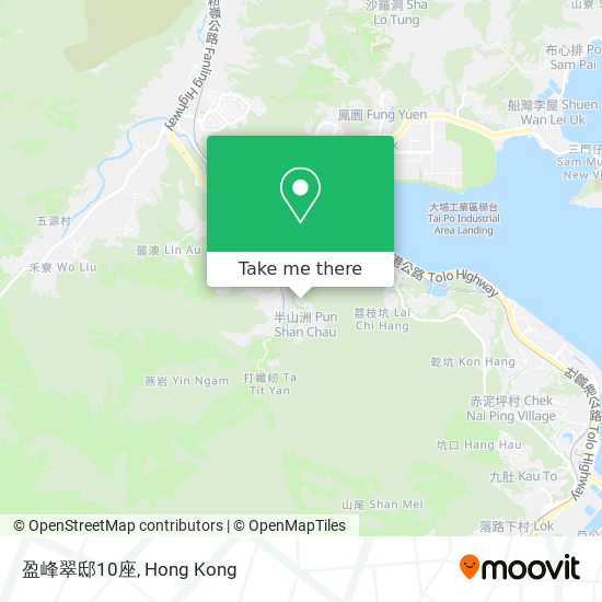 盈峰翠邸10座 map