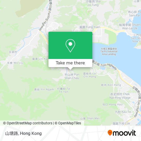 山塘路 map
