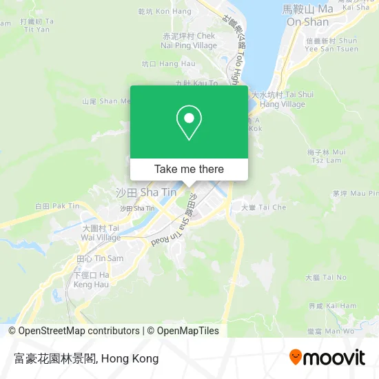 富豪花園林景閣地圖