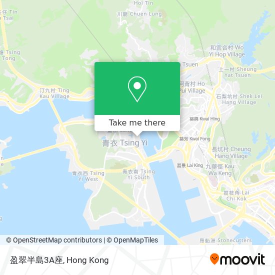 盈翠半島3A座地圖