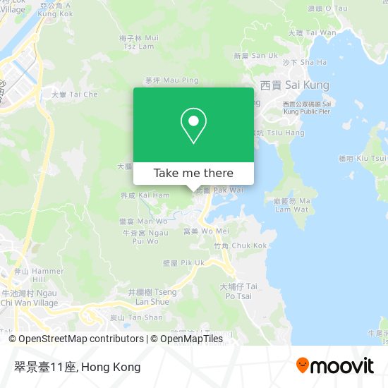 翠景臺11座地圖