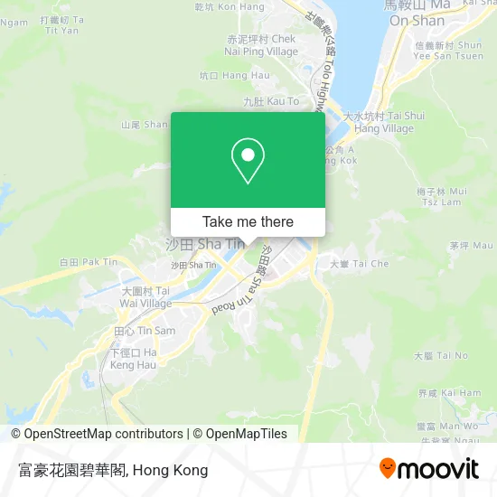 富豪花園碧華閣地圖