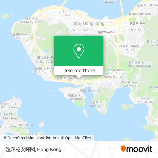 漁暉苑安暉閣 map