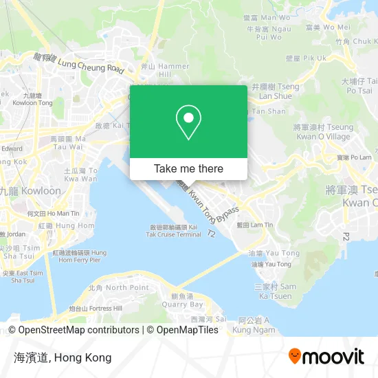 海濱道地圖