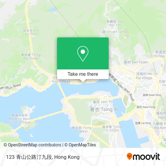 123 青山公路汀九段 map
