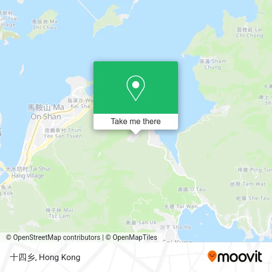 十四乡地圖