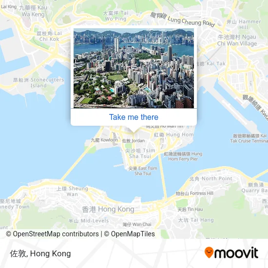 佐敦 map