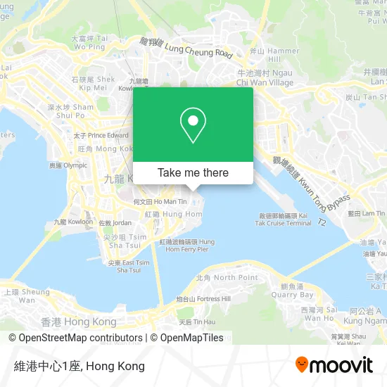 維港中心1座 map