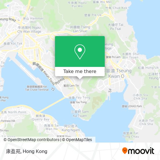 康盈苑 map