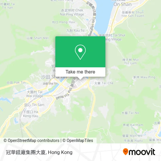 冠華鏡廠集團大廈地圖
