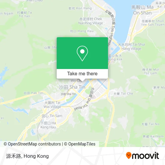 源禾路 map