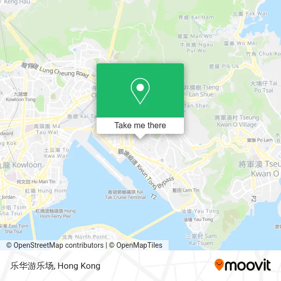 乐华游乐场地圖
