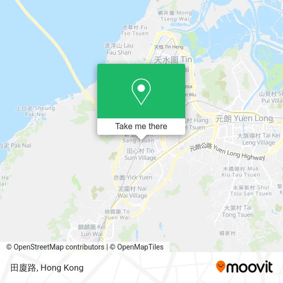 田廈路地圖