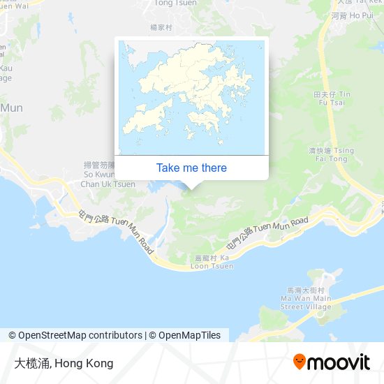 大榄涌地圖