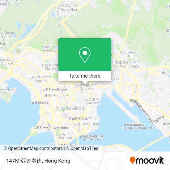 147M 亞皆老街 map