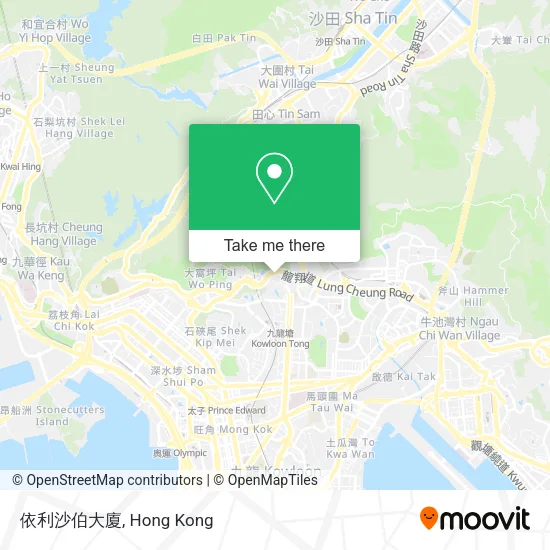 依利沙伯大廈地圖