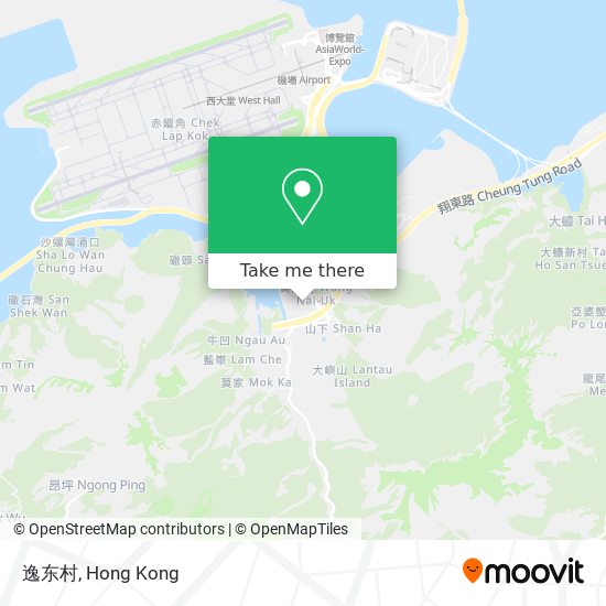 逸东村 map