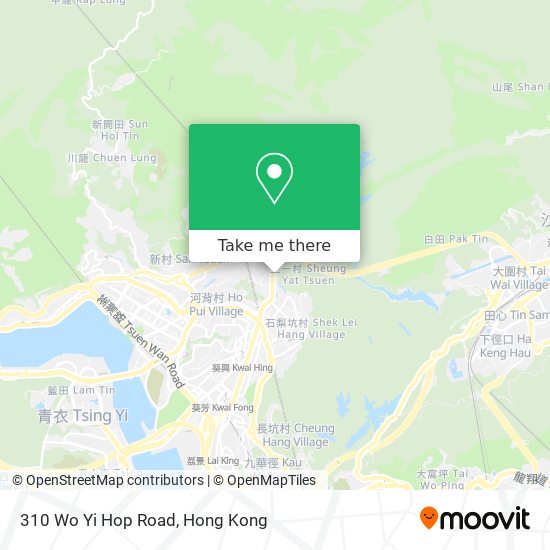 310 Wo Yi Hop Road map