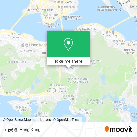 山光道 map