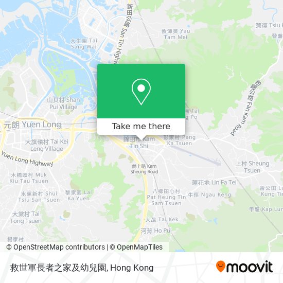 救世軍長者之家及幼兒園 map
